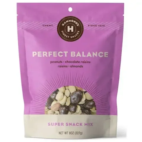 Hammond’s Candies Perfect Balance Snack Mix 8 oz Bagged