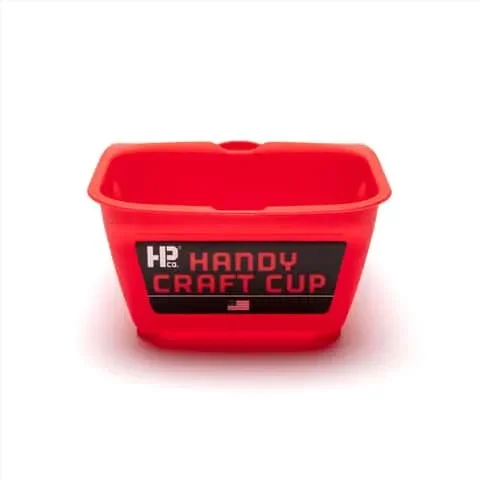 Handy Craft Cup Red 8 oz Touch Up Cup