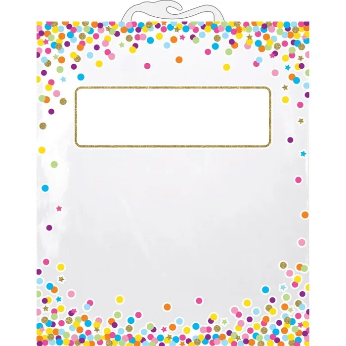 Hanging Storage Bag Confetti Pattern by Ashley Productions