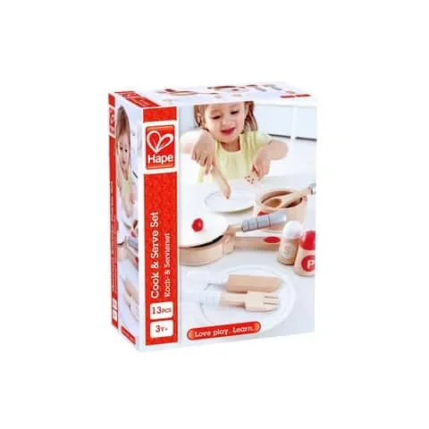 Hape Cook and Serve Set 13 pc