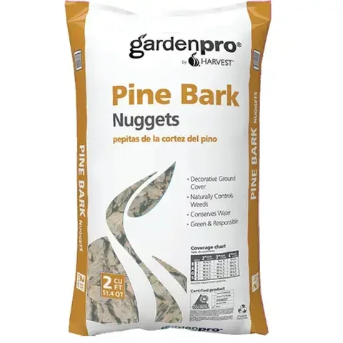 Harvest Garden Pro Natural Pine Bark Mulch 2 cu ft