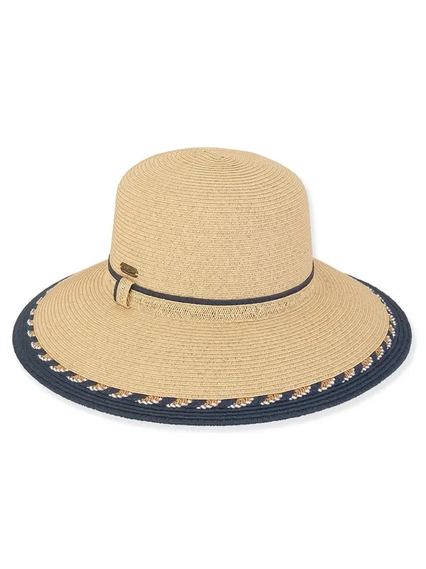 Hat Natural Earwine Paperbraid Floppy Women’s HH2984B