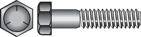 HILLMAN 1/2 in. D X 1-1/2 in. L Heat Treated Zinc Steel Hex Head Cap Screw 50 pk