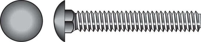 Hillman 1/2 in. X 3 in. L Zinc-Plated Steel Carriage Bolt 25 pk