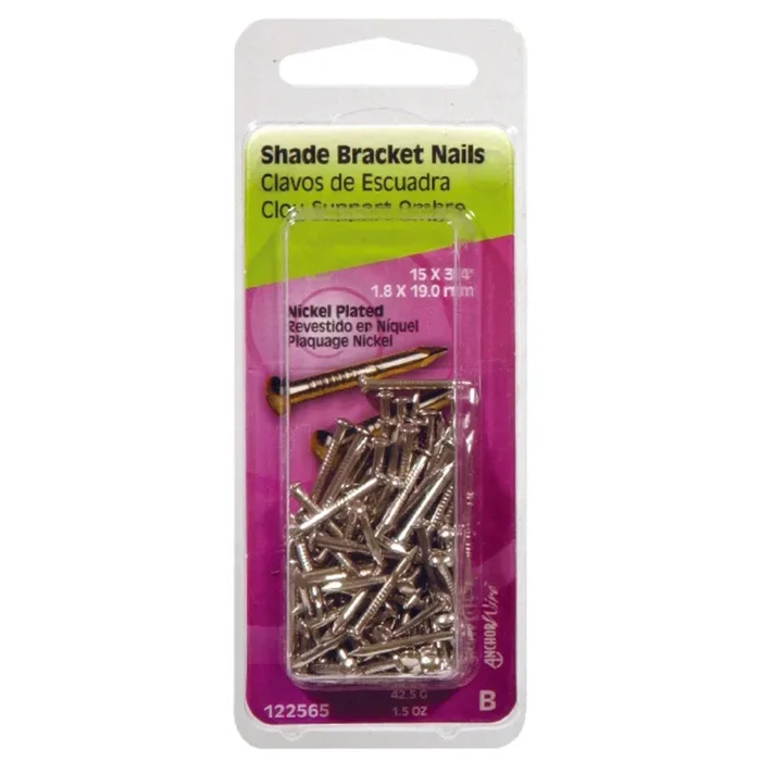 Hillman 3/4 in. Bracket Nickel Steel Nail Flat Head