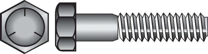 Hillman 3/8 in. D X 3-1/2 in. L Heat Treated Zinc Steel Hex Head Cap Screw 50 pk