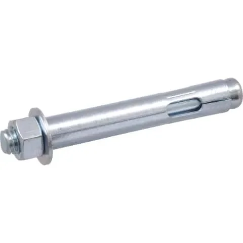 HILLMAN 5/8 in. D X 4-1/4 in. L Steel Hex Head Sleeve Anchors 10 pc