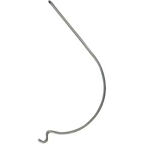 HILLMAN Flush-Mount Galvanized Silver Picture Hanger 10 lb 4 pk