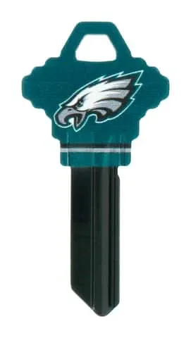 HILLMAN NFL Philadelphia Eagles House/Office Key Blank 68 SC1 Single For Schlage Locks
