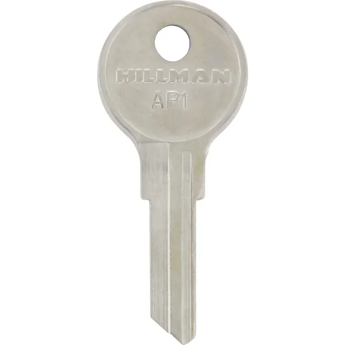 Hillman Traditional Key House/Office Key Blank 112 AP1 Single For Chicago Locks