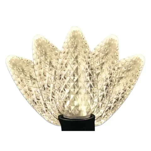Holiday Bright Lights LED C9 Warm White 200 ct String Christmas Lights