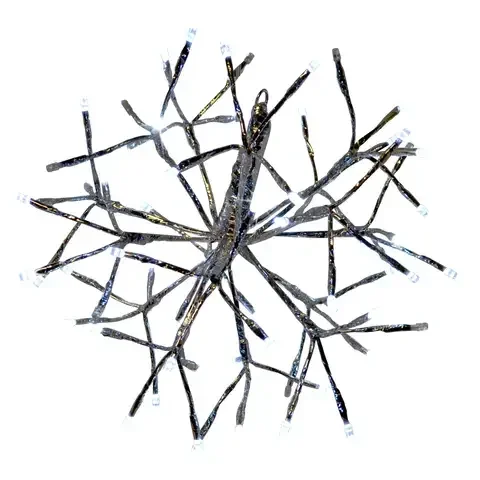 Holiday Bright Lights LED M5 Pure White 64 ct Christmas Lights