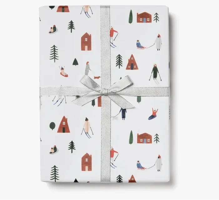 Holiday Wrapping Paper – Snow Day