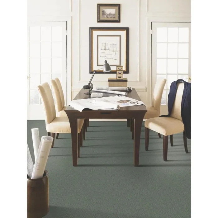 Home & Office Music Store Blue Bayou Pattern Carpet (Indoor)