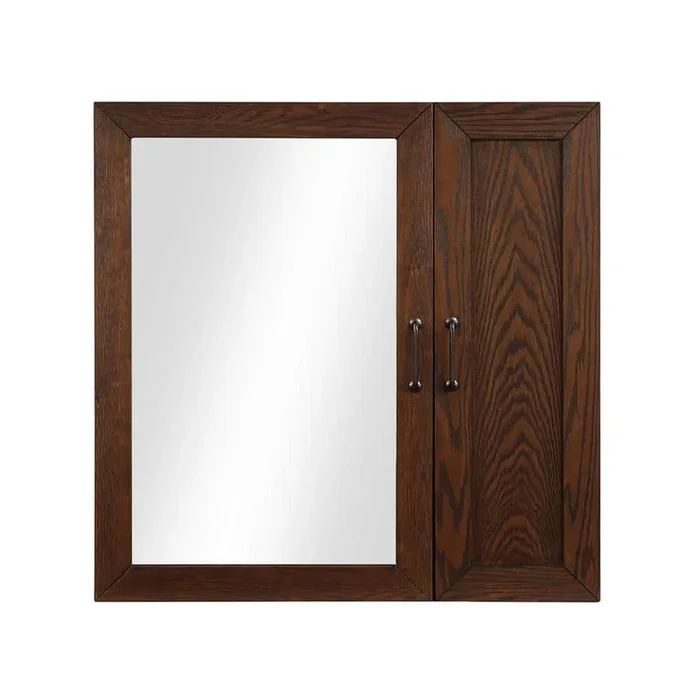 Home Decorators Collection Alster 30 in. W x 30 in. H Rectangular Medicine Cabinet with Mirror