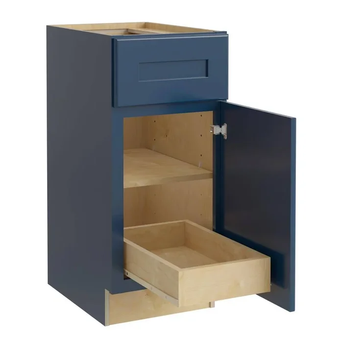 Home Decorators Collection Newport Mythic Blue Kitchen Cabinet