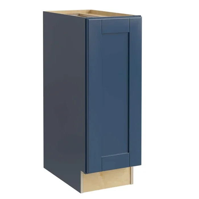 Home Decorators Collection Washington Vessel Blue Plywood Shaker Assembled Base Kitchen Cabinet