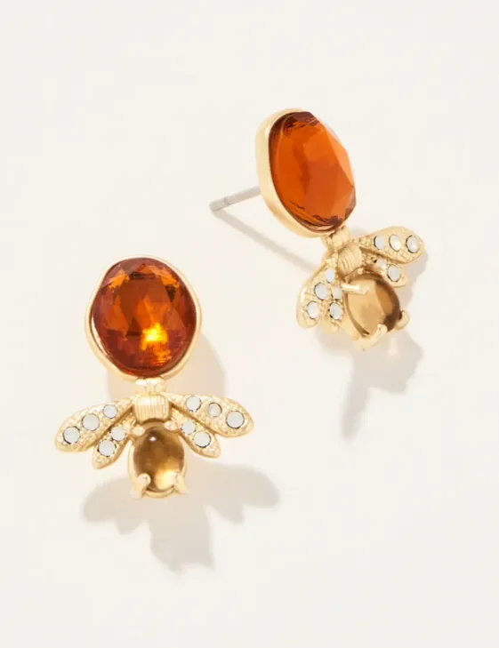 Honey Bee Stud Earrings