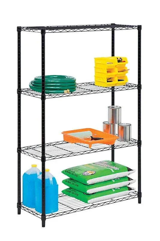 Honey-Can-Do 54 in. H X 36 in. W X 14 in. D Steel Shelving Unit