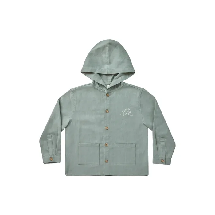 Hooded Over Aqua