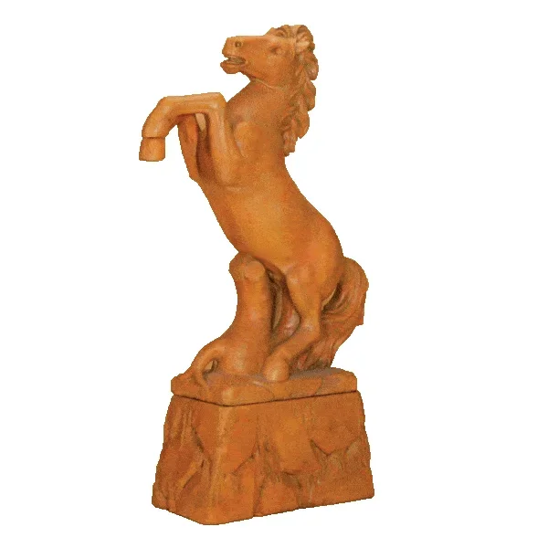 Horse Cast Stone Outdoor Garden Planter