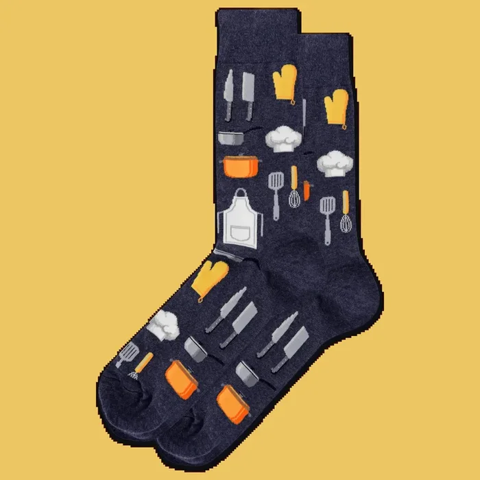 Hot Sox – Men’s Crew Socks – Chef