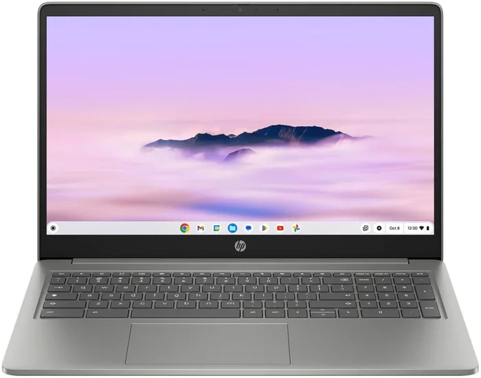 HP Chromebook Plus 15at-nb000 Laptop 15.6″ – 128GB – Mineral Silver – Intel Core i3-N305 1.8GHz – 8GB