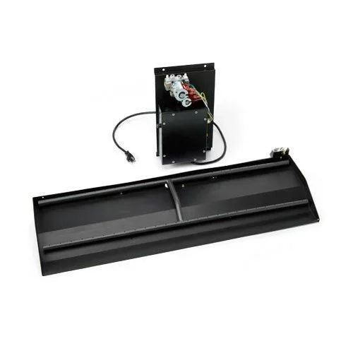 HPC On/Off Electronic Ignition Duel-Step Outdoor Fireplace Burner Kit, Natural Gas, 22″ x 6″