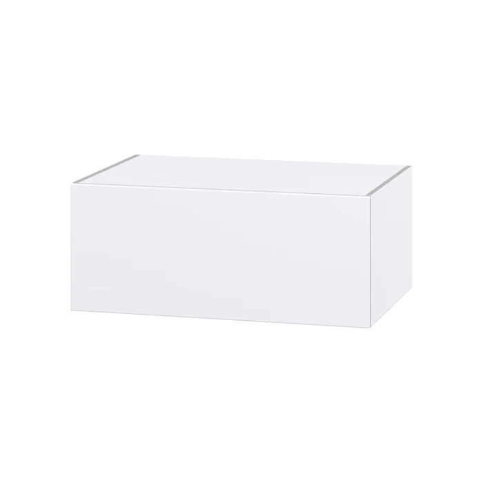 Hugo&Borg Lasalle 36-in W x 15-in H x 24-in D Bright White Slab Wall Fully Assembled Cabinet (Flat Panel Slab Door Style)