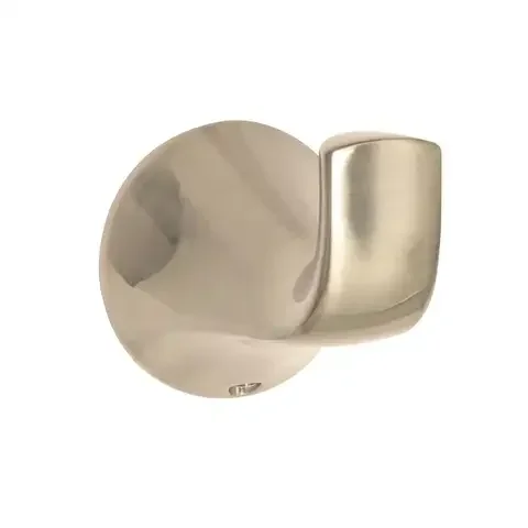 Huntington Brass Joy 2 in. W X 2.6 in. L Satin Brass Silver Robe Hook