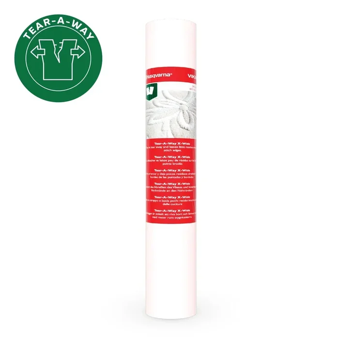 HUSQVARNA® VIKING® Tear-a-Way Extra Wide Stabilizer 24″ x 10 Yards