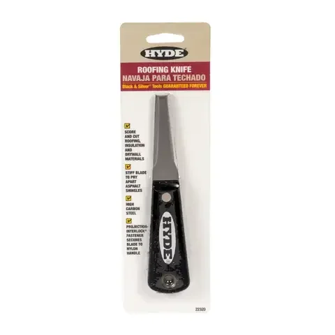 Hyde Black & Silver 9.25 in. Roofing Knife Black 1 pk