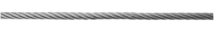 IAM Design 50-ft Stainless Steel Cable for Deck Railing, 5mm x 50ft, 316 Stainless Steel, 1×19 Strand Configuration
