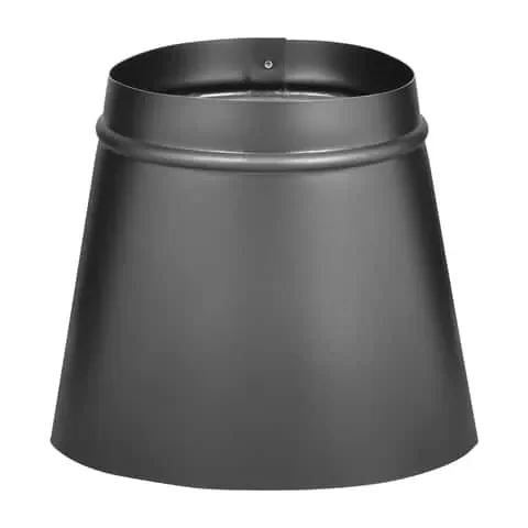 Imperial 6 in. D X 7 in. L Steel Stove Connector