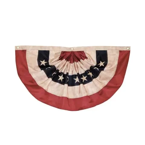 In The Breeze Pleated Flag 24 in. H X 48 in. W
