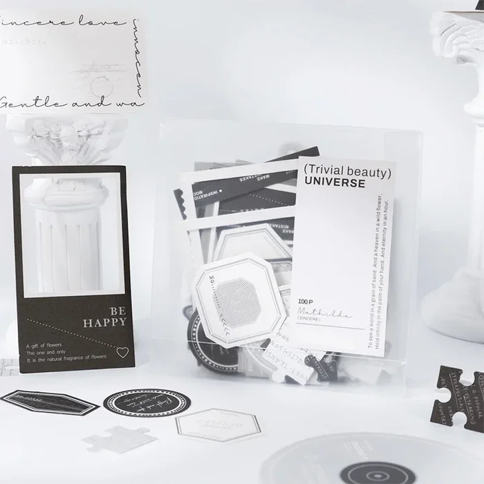 Instagram-style Premium Gray Specialty Paper Notepad Paper