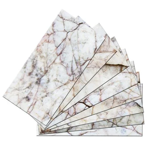 Instant Mosaic Upscale Designs by Ema 16-Pack 3-in x 6-in Glossy Glass Subway Peel & Stick Tile