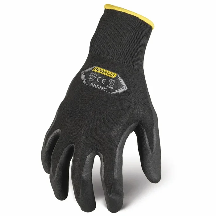 IRONCLAD PERFORMANCE WEAR Command Knit Gloves – Microfoam Nitrile, XS
