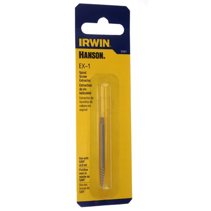 Irwin Hanson 53401 EX-1 Spiral Screw Extractor