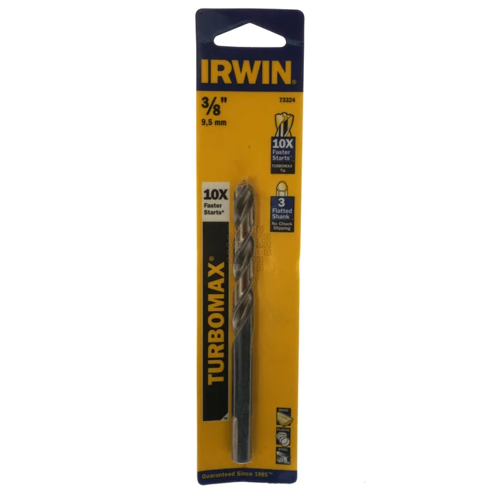 Irwin Industrial Tools 73324 Turbomax 3/8″ Drill Bit