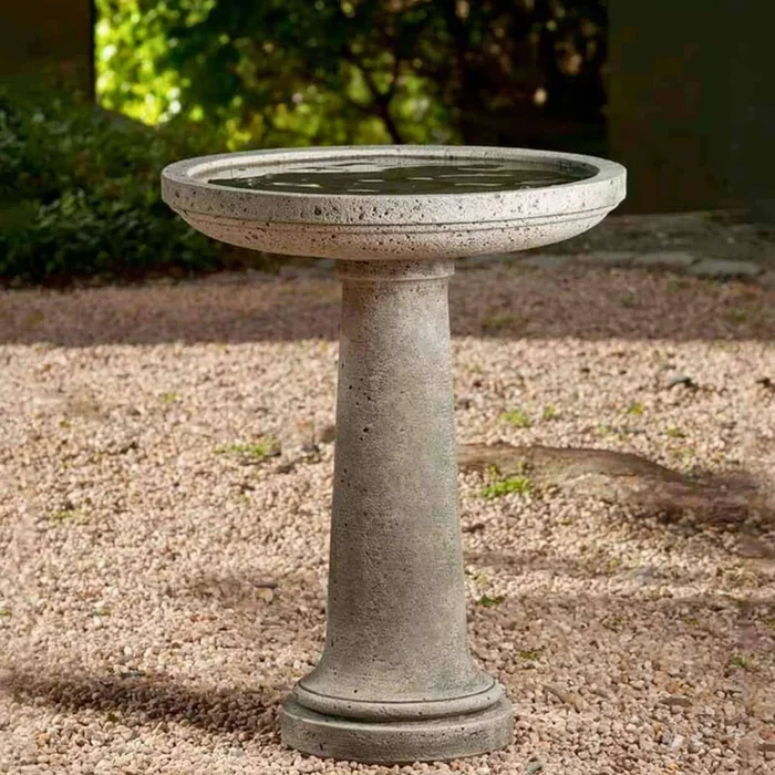 Isleboro Concrete Bird Bath – Campania #B146