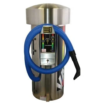 J.E. Adams 9210 Super Vac 2 Motor Large Stainless Steel Dome Car Wash Vacuum [9210]