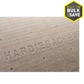 James Hardie 0.25-in x 36-in x 60-in HardieBacker Fiber Cement Backer Board