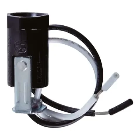 Jandorf Phenolic Candelabra Base Socket w/Single Leg Hickey 1 pk