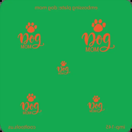 Jewelry Embossing Plate – Dog Mom