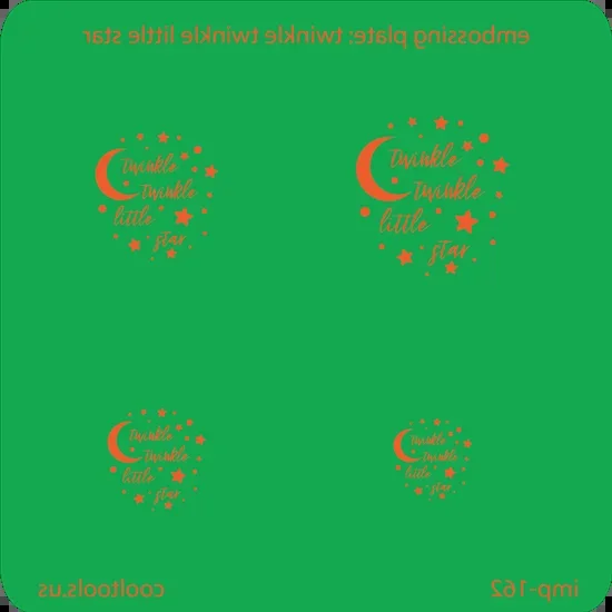 Jewelry Embossing Plate – Twinkle Twinkle Little Star