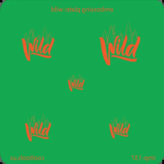 Jewelry Embossing Plate – Wild