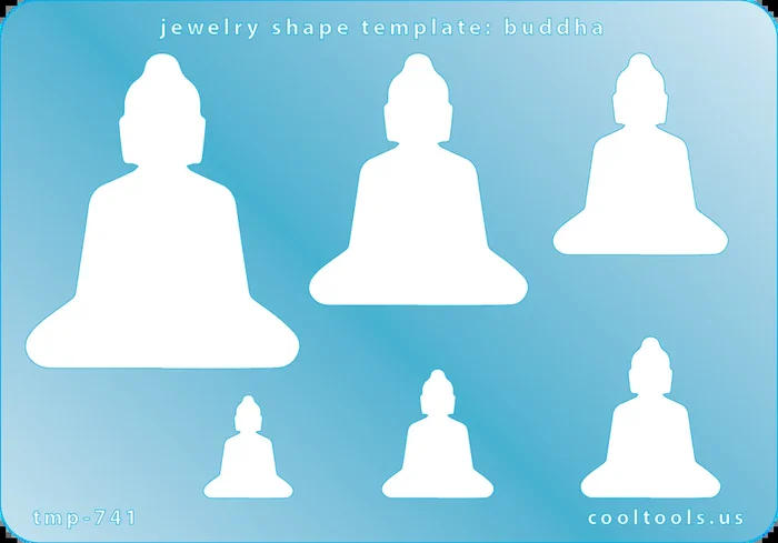 Jewelry Shape Template – Buddha