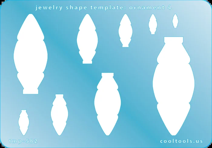 Jewelry Shape Template – Ornament 4
