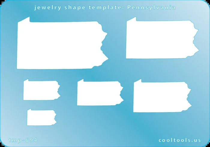 Jewelry Shape Template – Pennsylvania